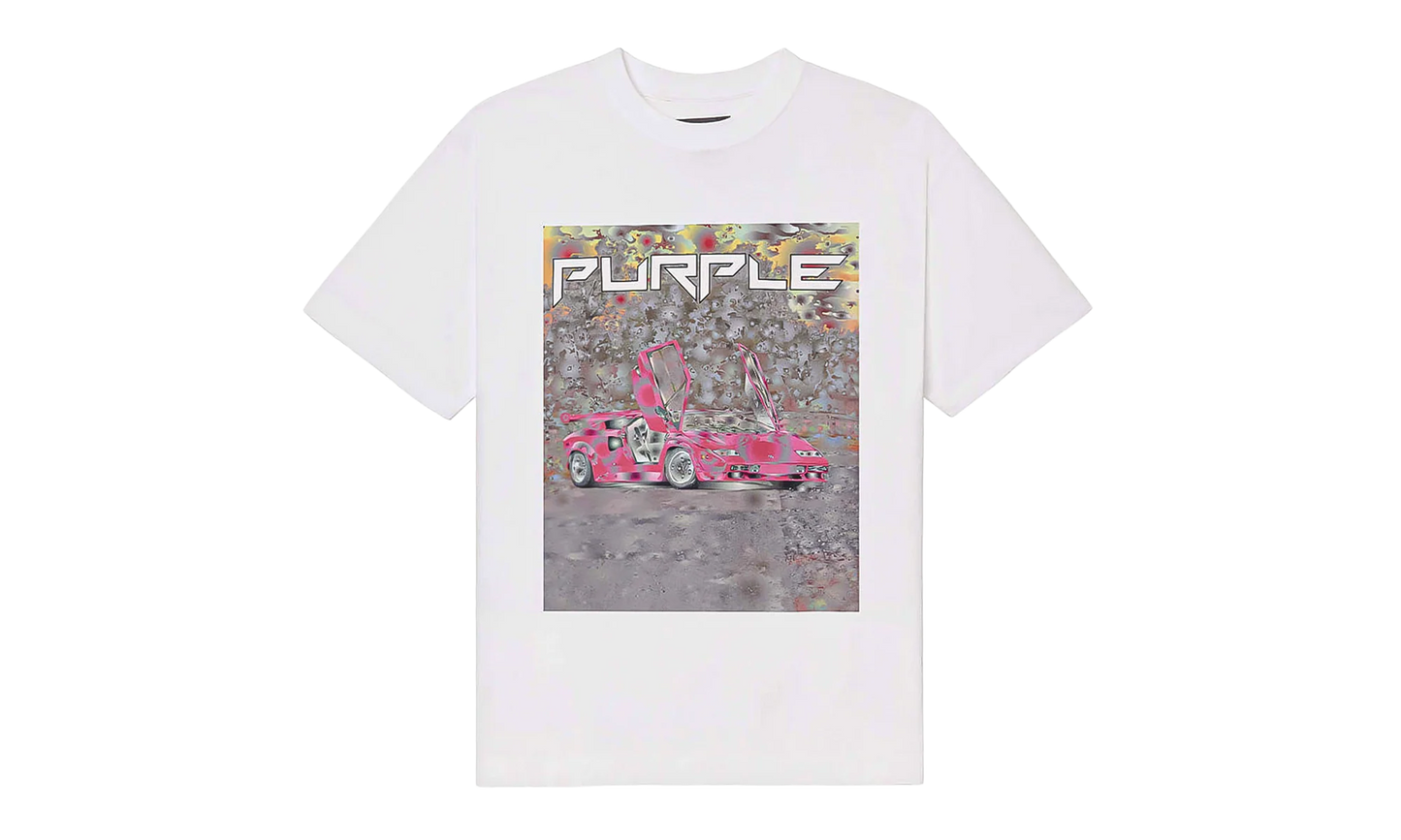 Ditched Textured SS Tee "White" P104 TBDS226
