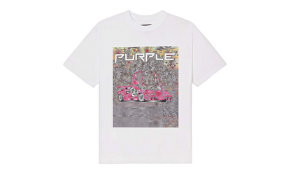 Ditched Textured SS Tee "White" P104 TBDS226