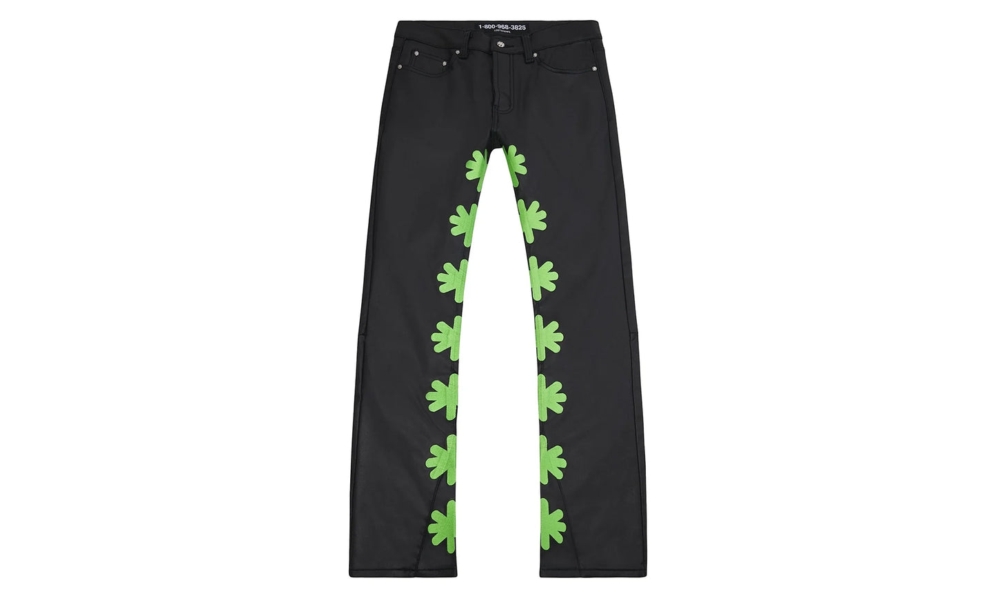 Wax Pant "Black / Green" O4HD9CPX