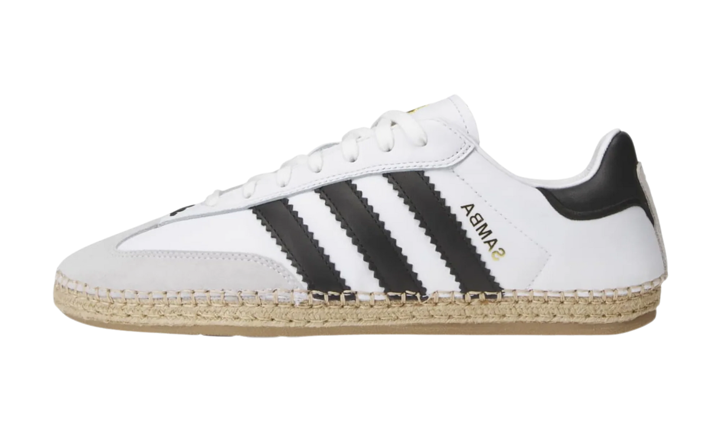 Samba Espadrille "CLOT - White / Black" KJ0274
