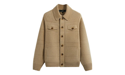 Stiles Knit Trucker Jacket "Plateau" KHM031545 253