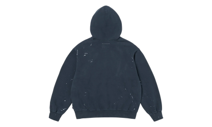 MM6 Maison Margiela Box Logo Zip Up Sweatshirt "SS26 - Navy" SU27170