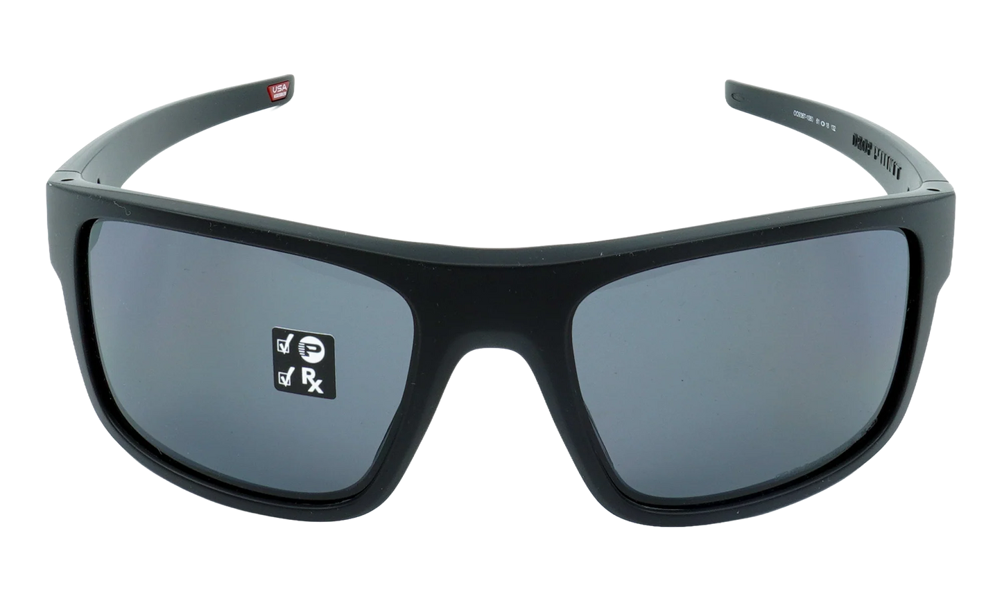 Drop Point Sunglasses "Matte Black / Grey Polarized" OO9367 10