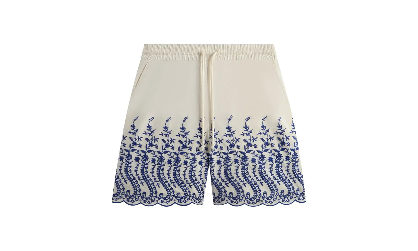 Floral Eyelet Lewis Short "Current" KHM060594 412