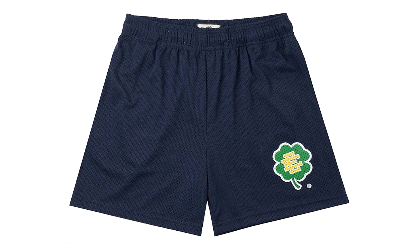 EE BASIC SHORT "SS23 - Clover Navy/Green" EE690