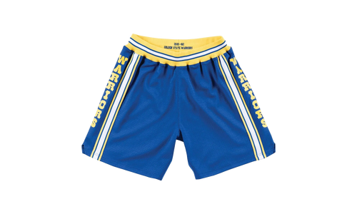 NBA Authentic Road Shorts "1981-82 Golden State Warriors - Blue" ASHRGS18038 GSWROYA81