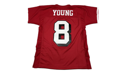 NFL Steve Young Legacy Jersey "1994 San Francisco 49ers - Scarlet" LGJY3194 SF494SYOSCAR