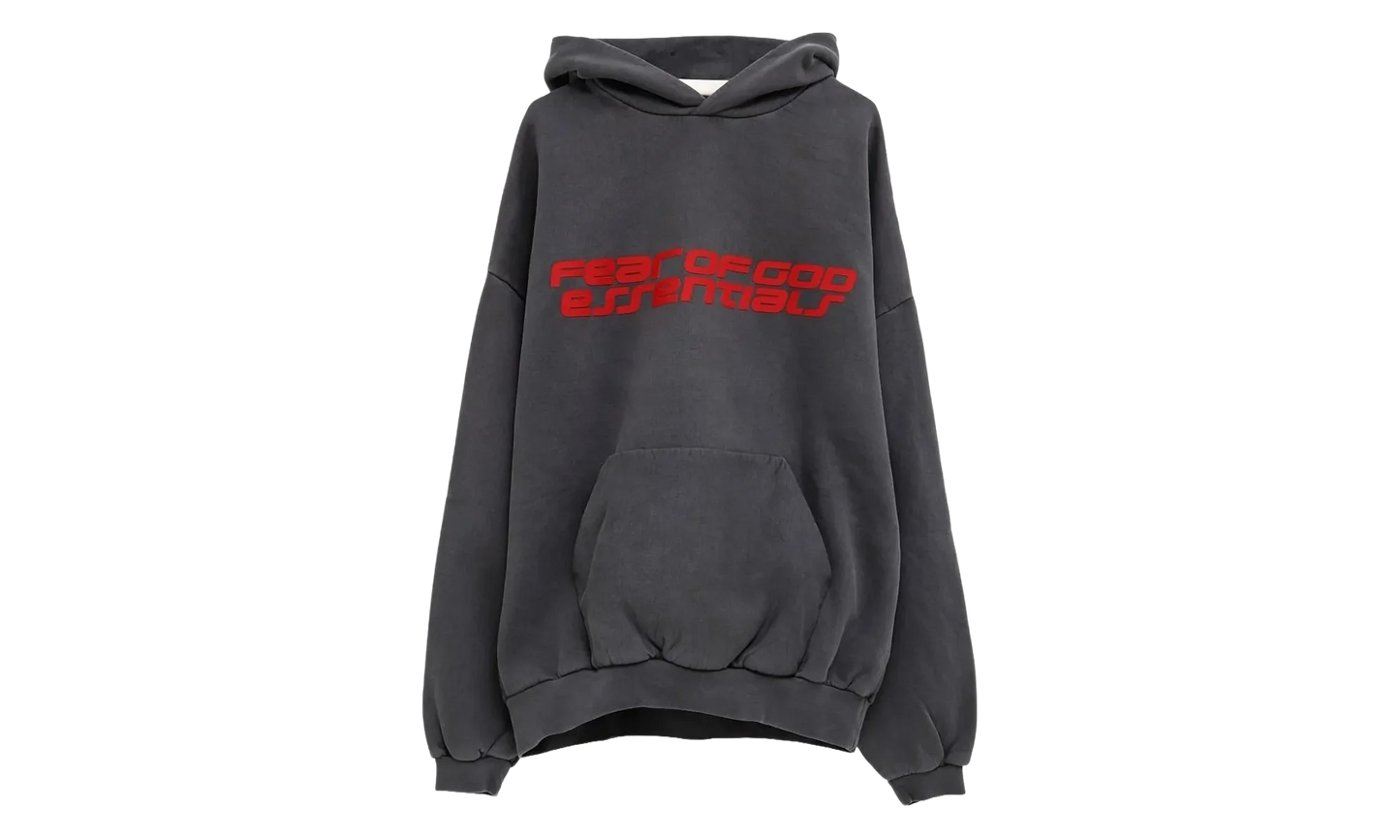Heavy Fleece 90s Hoodie "Iron Grey" 192HO256562F