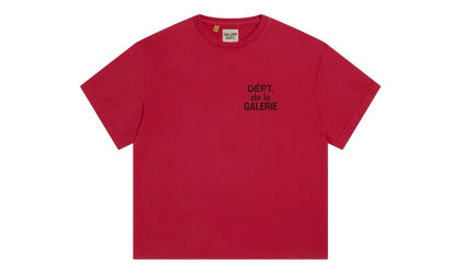 French T-Shirt "Red / Black" GD043
