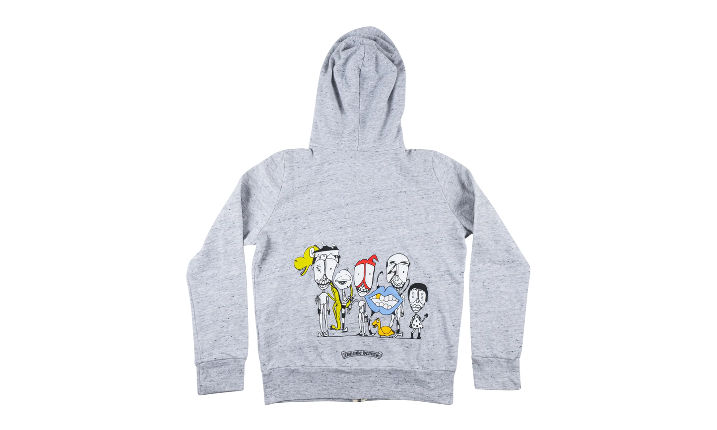 Matty Boy Horseshoe Zip up Hoodie "Grey" CHRM0904