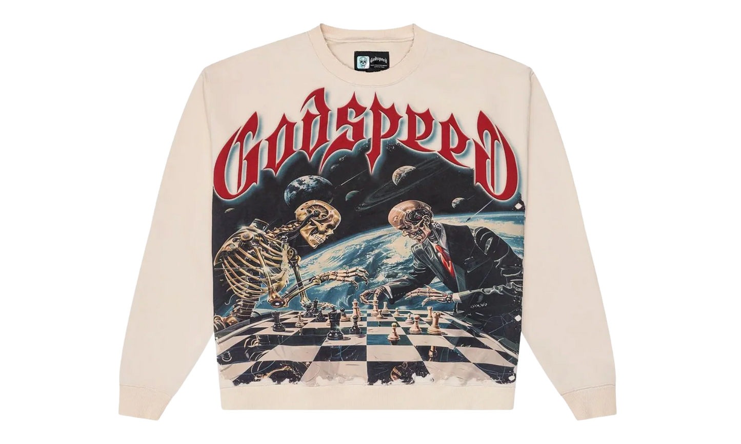Checkmate Sweater "Bone" GS022