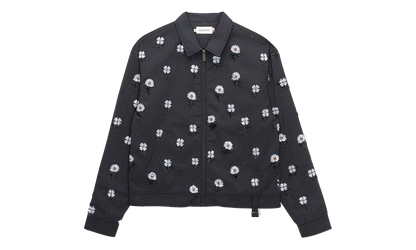 Flowers Beaded Jacket "Black" HTG260168 BLK