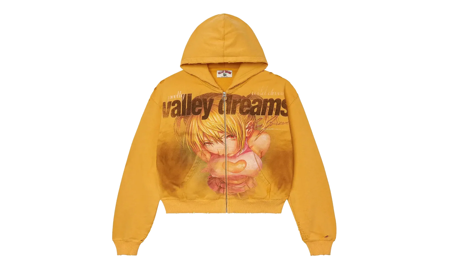 Gold Rush Zip Up Jacket "Yellow" VAL168