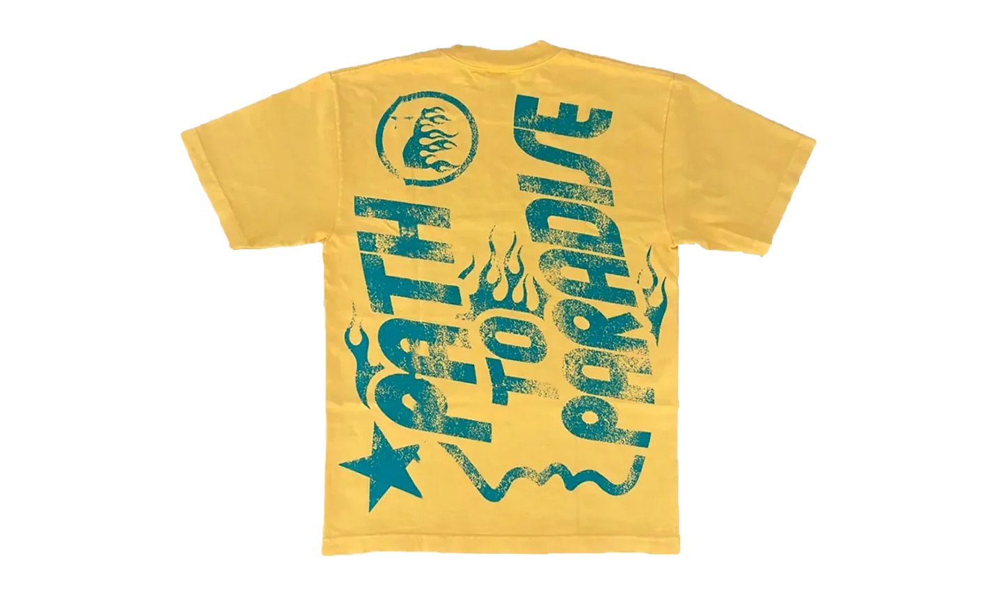 Jesus Emblem T-Shirt "Yellow" HSR120