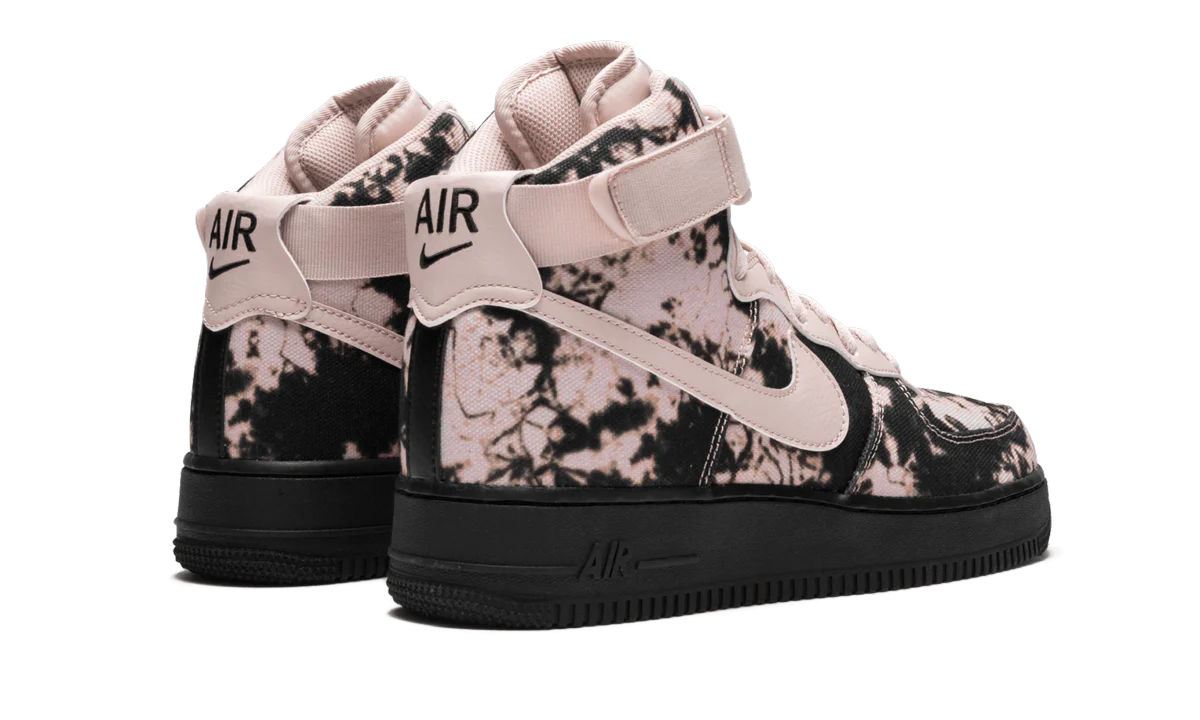 Air Force 1 High Print "BLACK / PARTICLE BEIGE" AR1954 001