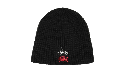 WAFFLE BUILT TOUGH SKULLCAP "Black" STUS341