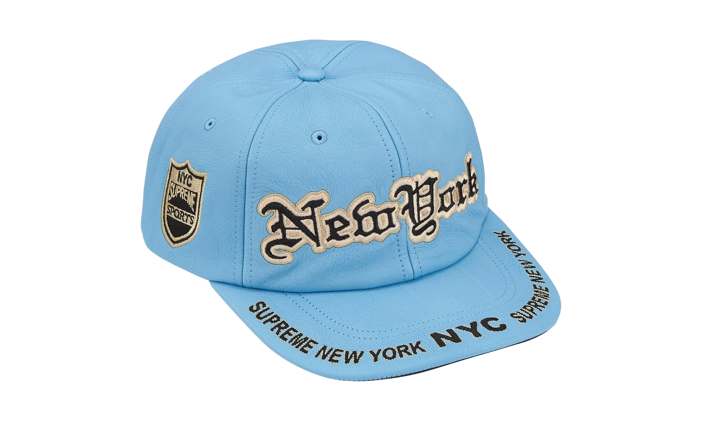 New York Leather 6-Panel "FW25 - Light Blue" SU26921