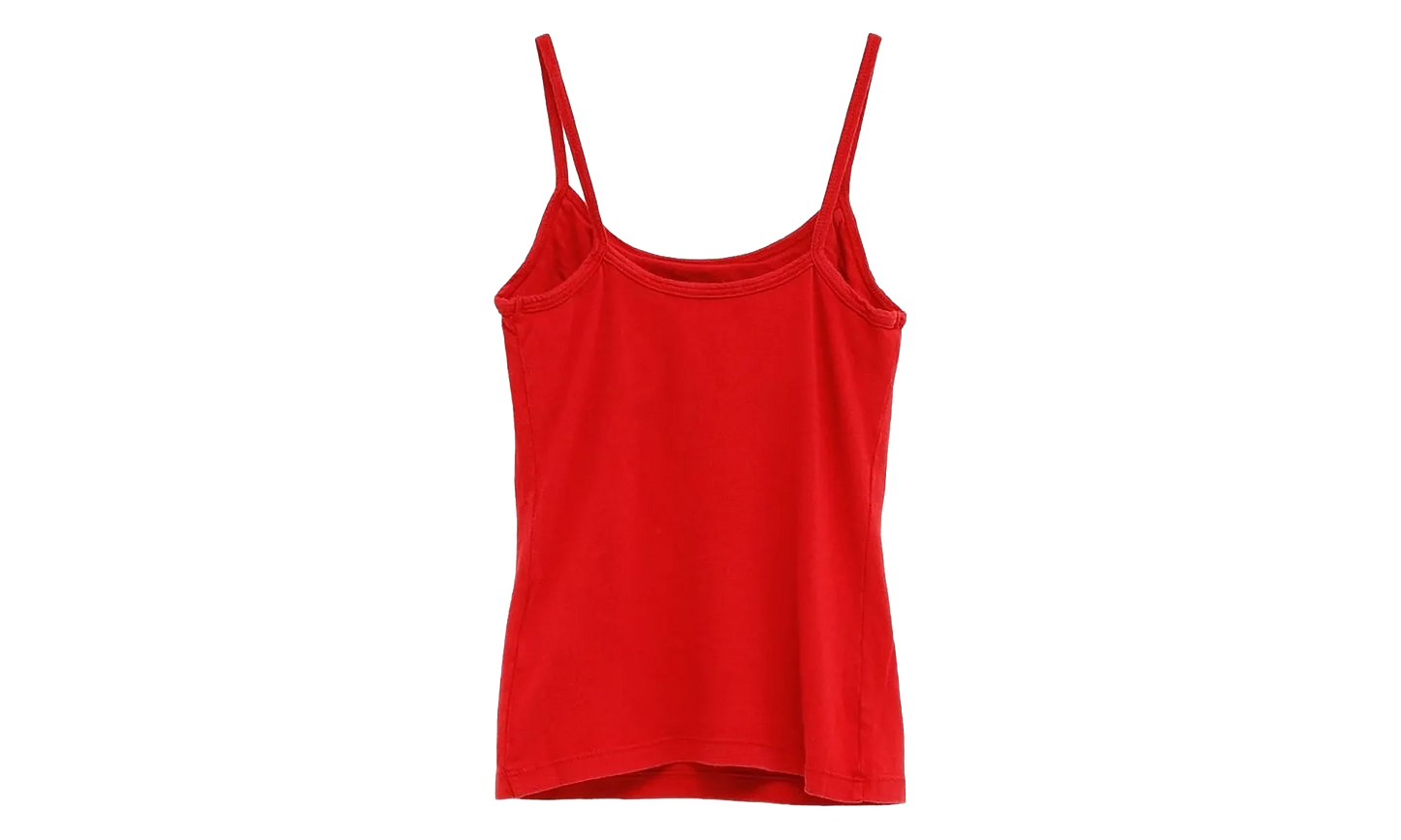 Diablo Cholita Tank "Red" WCJSY0128006