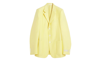SILK WOOL SINGLE-BREASTED JACKET "YELLOW" RM JA0008 4496 E23 810
