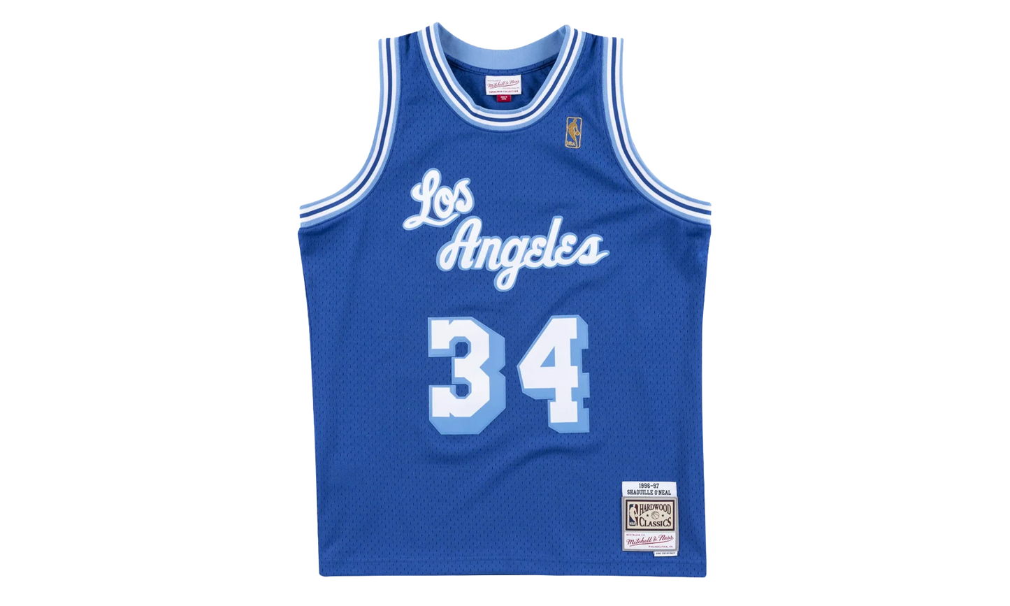 Los Angeles Lakers Shaquille Oneal Swingman Jersey "1996 - 97 Alt" WPNR1V4W