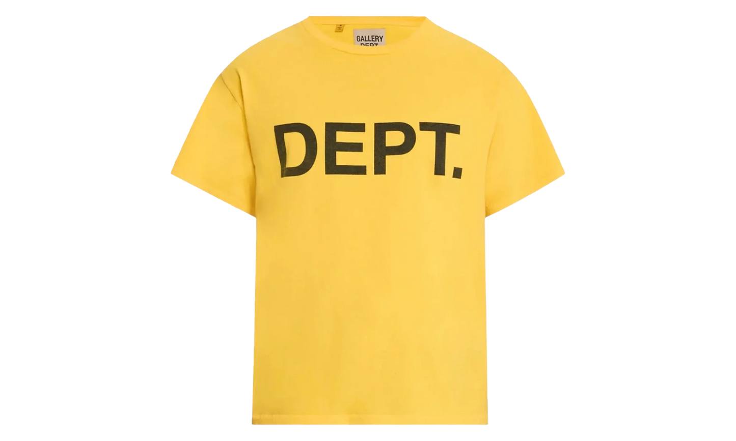 Dept Logo T-Shirt "Yellow / Black" WM2LTZ1Q