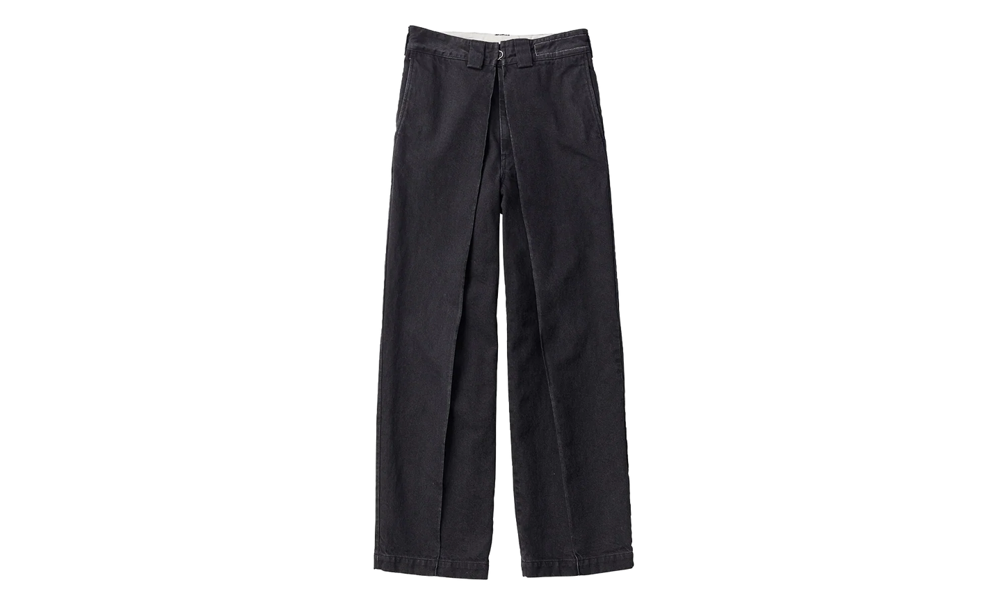 BigTuck Denim Trouser "Black" 963945