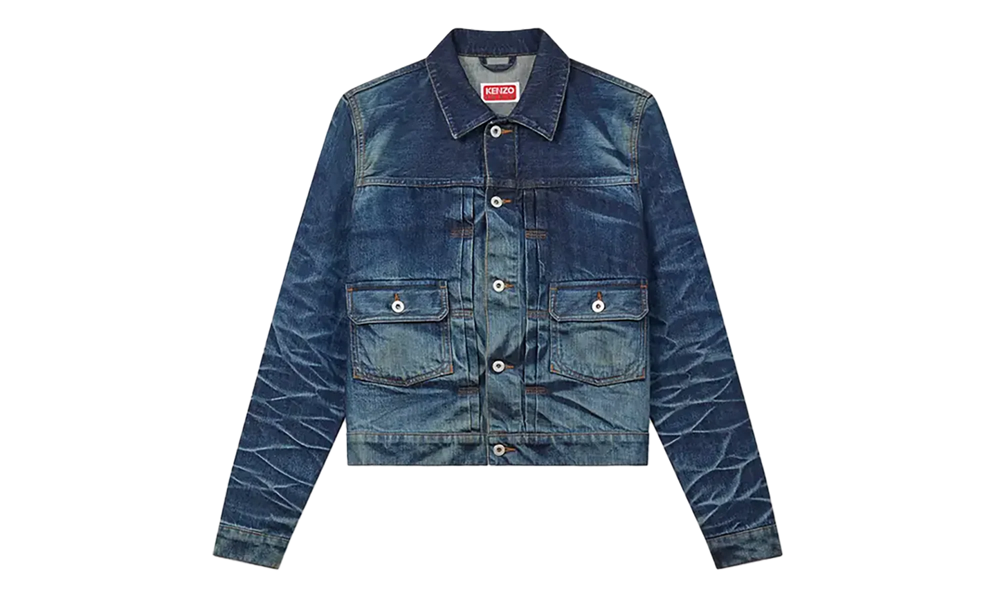 Denim Trucker Jacket "Dirty Stone Bleached" FF65DV3126I7DY