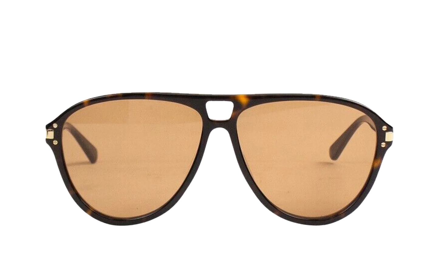 Aviator Logo Sunglasses "Brown" XA41764AC BBG