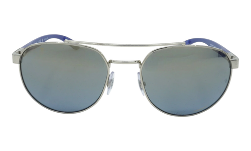 Irregular Polarized Sunglasses "Silver" RB3736CH-003-J0_56