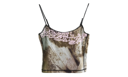 T-UCA Tank Top WMNS "Brown / Sand" A20981 0QVCW 5AFA
