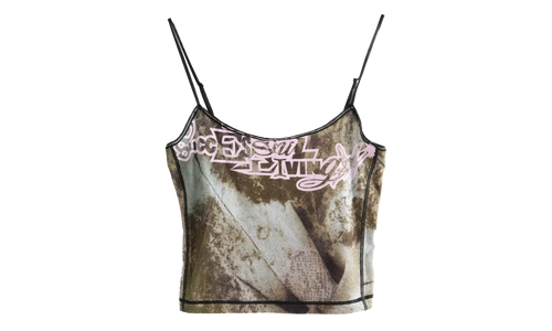T-UCA Tank Top WMNS "Brown / Sand" A20981 0QVCW 5AFA