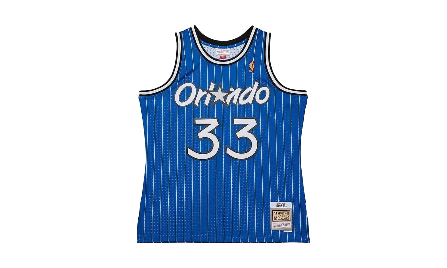 NBA Grant Hill Blue Alternate Jersey "2004 Orlando Magic - Royal" JY8709 OMAROYA