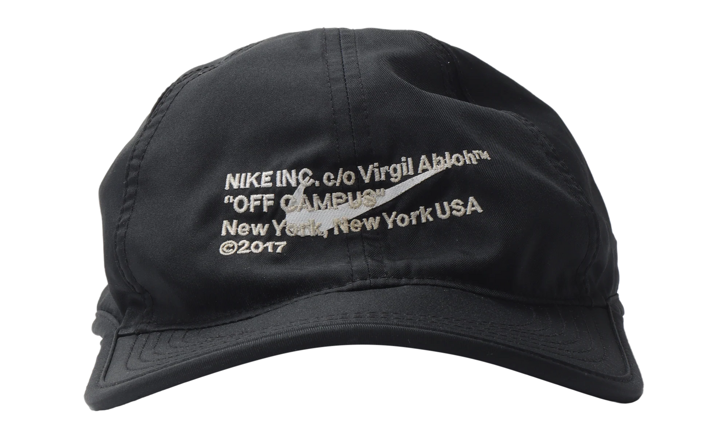 Offwhite VIRGIL ABLOH "Off Campus 2017" Cap "BLACK" NIKEOW005