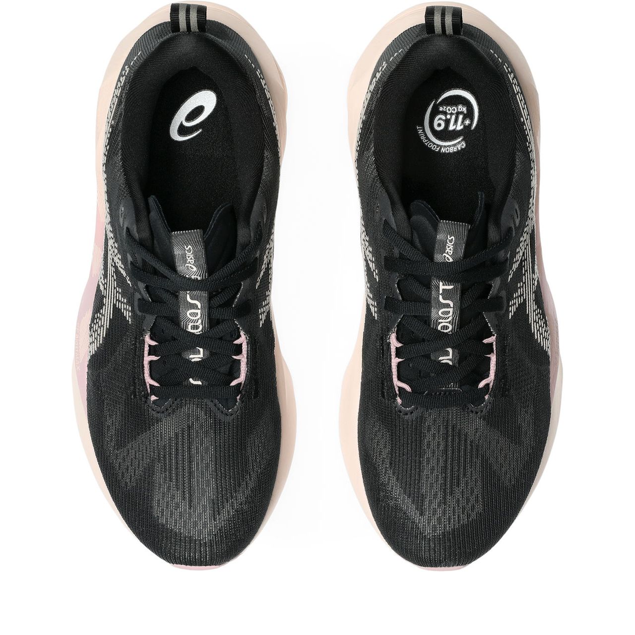 Women's Novablast 5 Running Shoes in Black/Pearl Pink