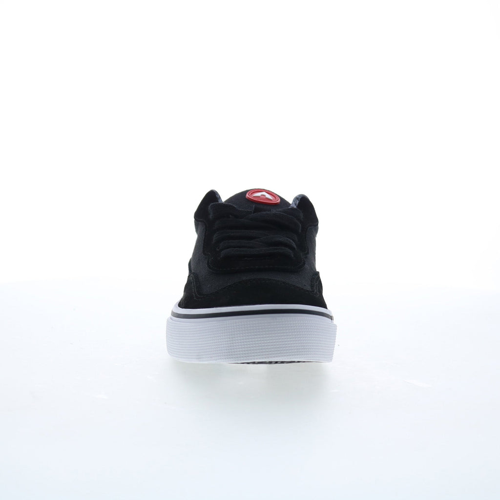 Airwalk Kickflip CW06510M Mens Black Suede Skate Inspired Sneakers Shoes