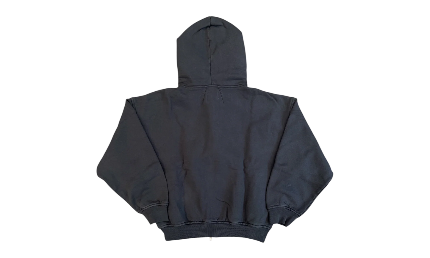 Eagle Pass Zip-Up Hoodie "Vintage Black / White" RHSS26HO08012 BLK