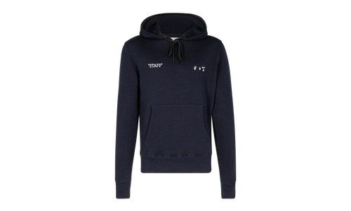 Staff Slime Hoodie "Blue / White" OMBB034T21FLE0014501