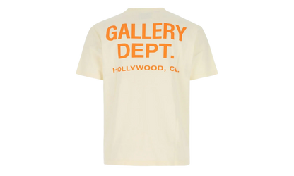 French T-Shirt "Cream / Orange" GD015