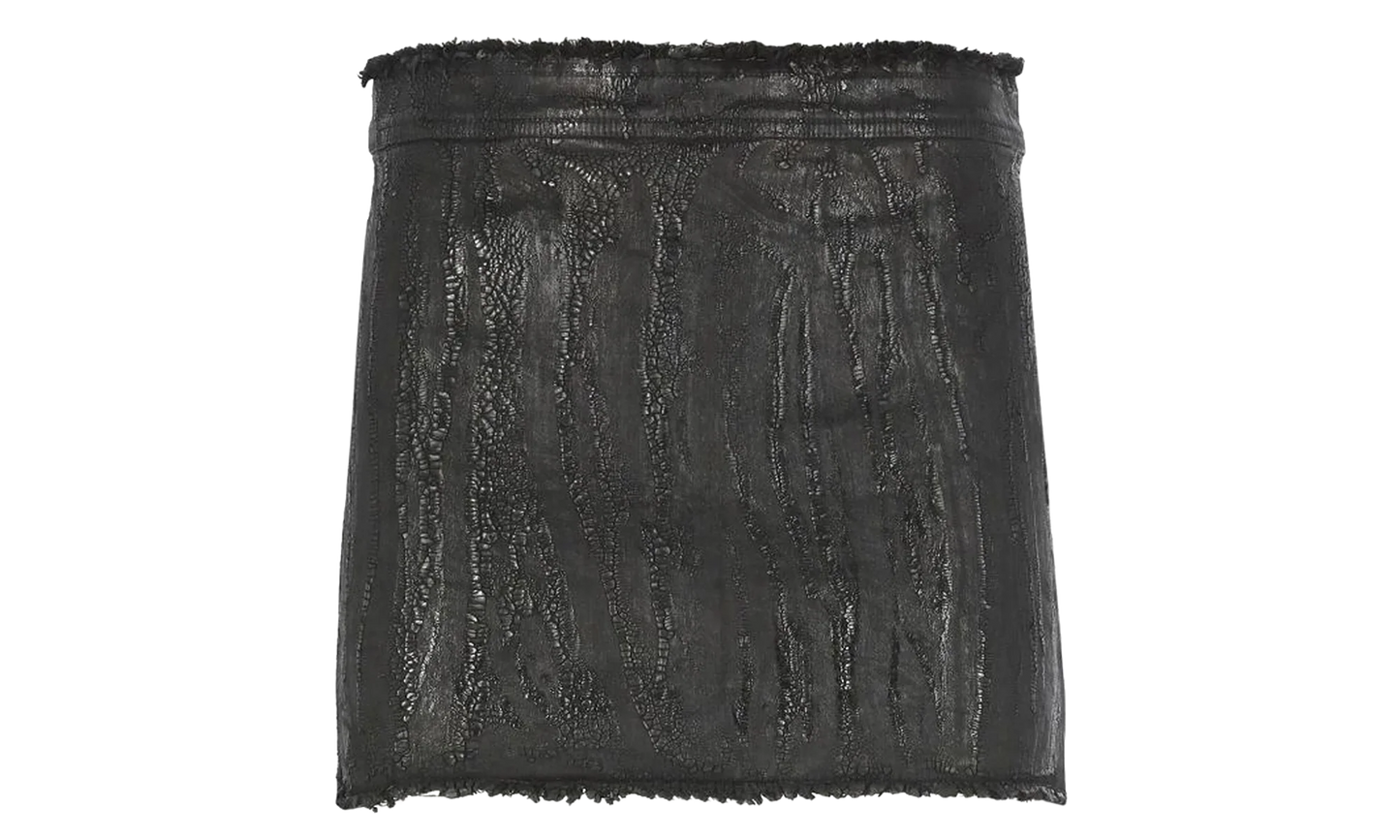 Mini Denim Skirt WMNS "Black" RO02D3337 SBMT 09