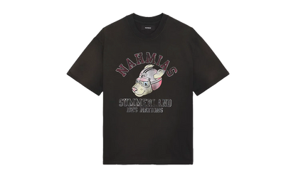 Des Nations Boxy T-Shirt "Aged Black" Y10 T23Q24 007 AGED