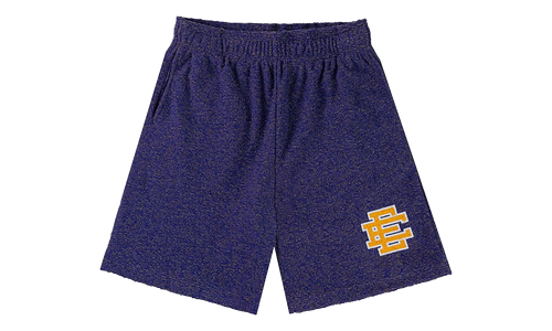 EMANUEL EE BOUCLE SHORT COTTON "Purple/Yellow" EE756