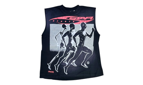 Marathon Sleeveless T-Shirt "Black" HSR190