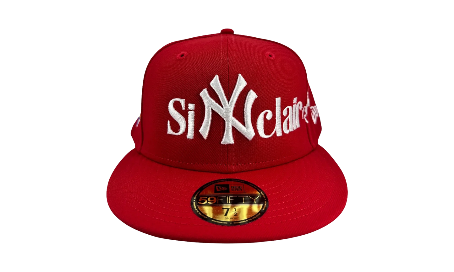 ComplexCon Exclusive Patch Fitted Hat "New York Yankees - Red / White" SGCEFHR