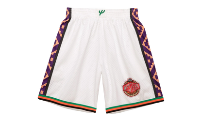 NBA Rhinestone Swingman Shorts "1995 All-Star - White" SMSHBW18019 ASWWHIT95