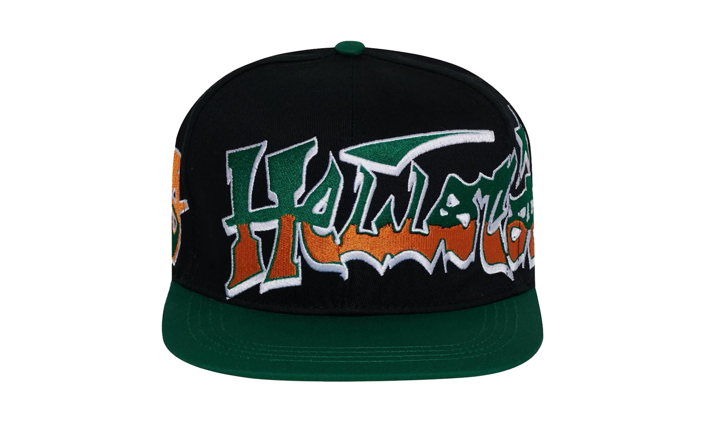 Records Snapback Hat "Green / Black" HSR146