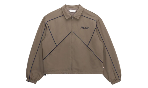 Nylon Growth Track Jacket "Pebble" HTG260167 PBL