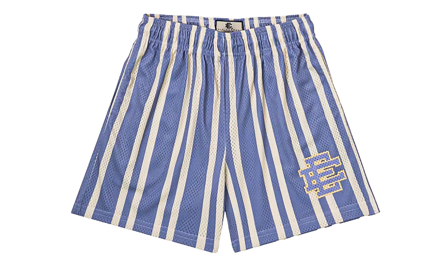 EE BASIC SHORT "SS23 - Violet Blue/Antique White Stripe" EE514