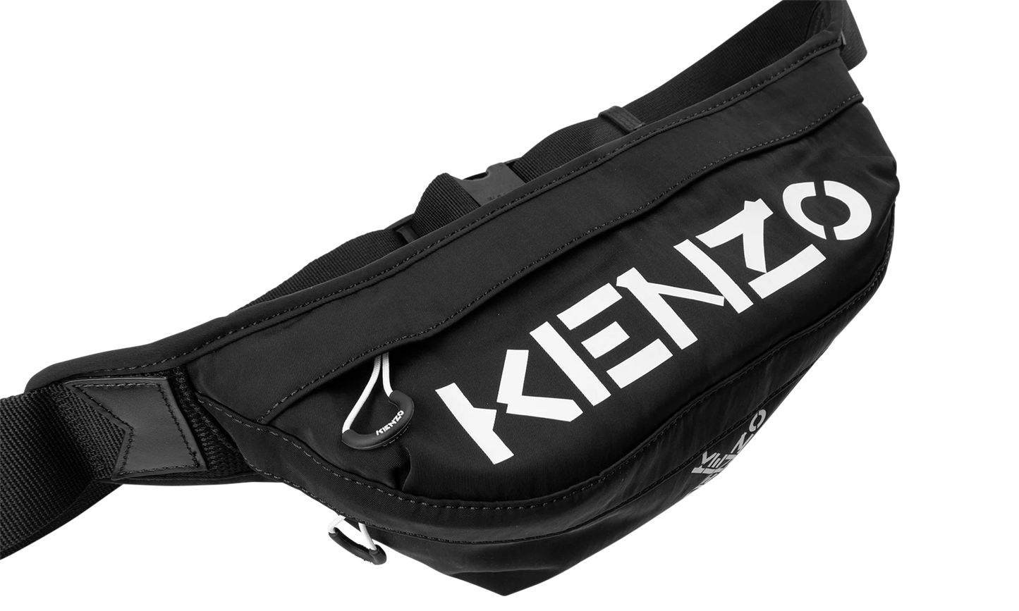 Sport Logo Printed Belt Bag "Black/White" 5SA221 F21 99