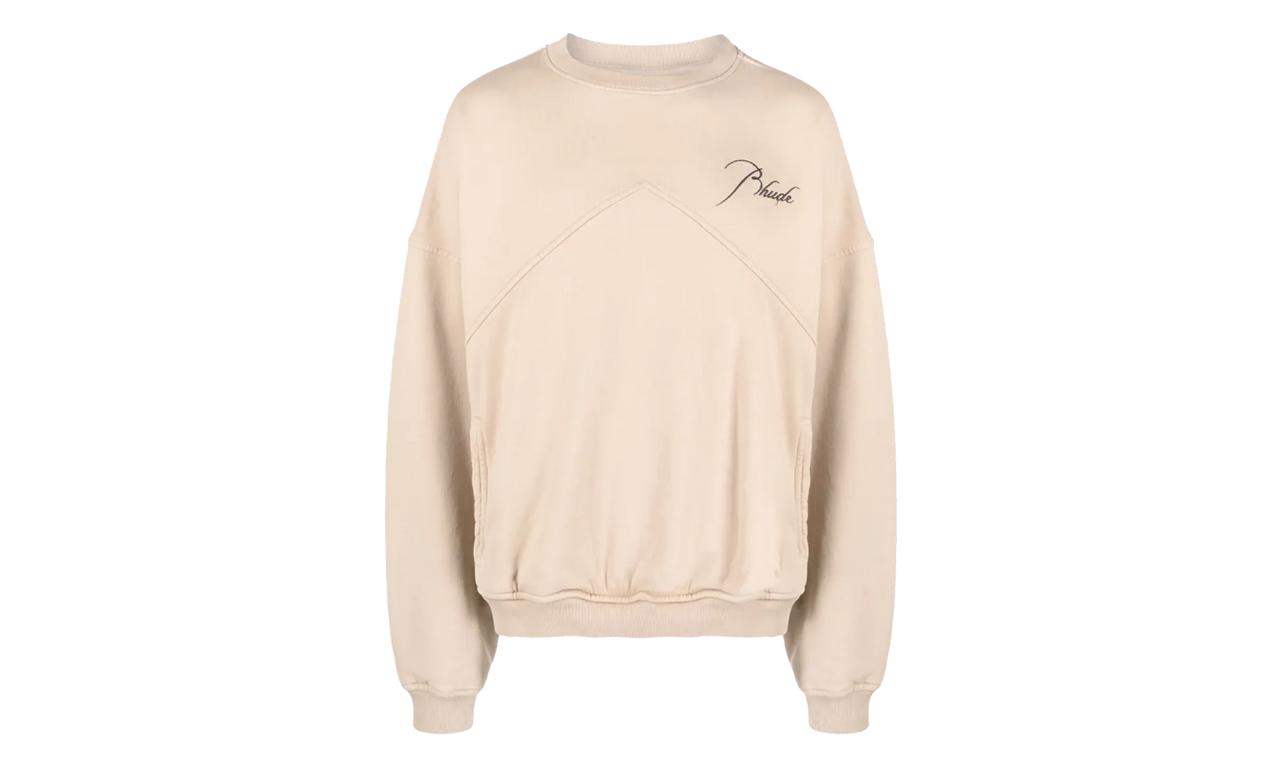 Script Logo Crewneck "Sand" RHPS23SW048266100610