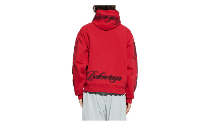 Oversized Hoodie "Red / Black" 858143 TTVM8 6167